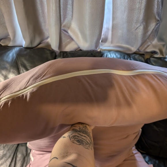 Comfortable Pink Body Pillow - Picture 4 of 4